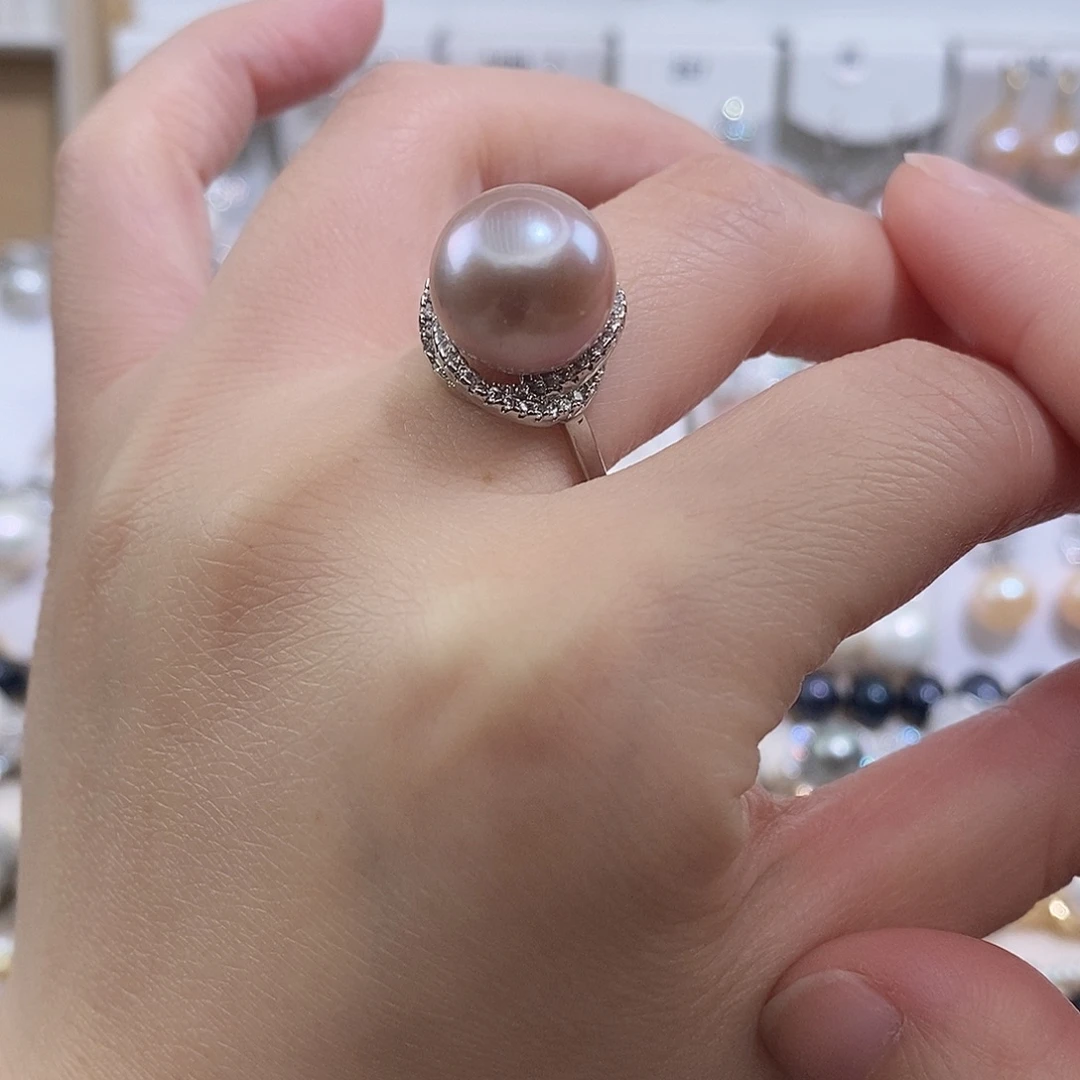未镶嵌淡水珍珠戒指w12.9
