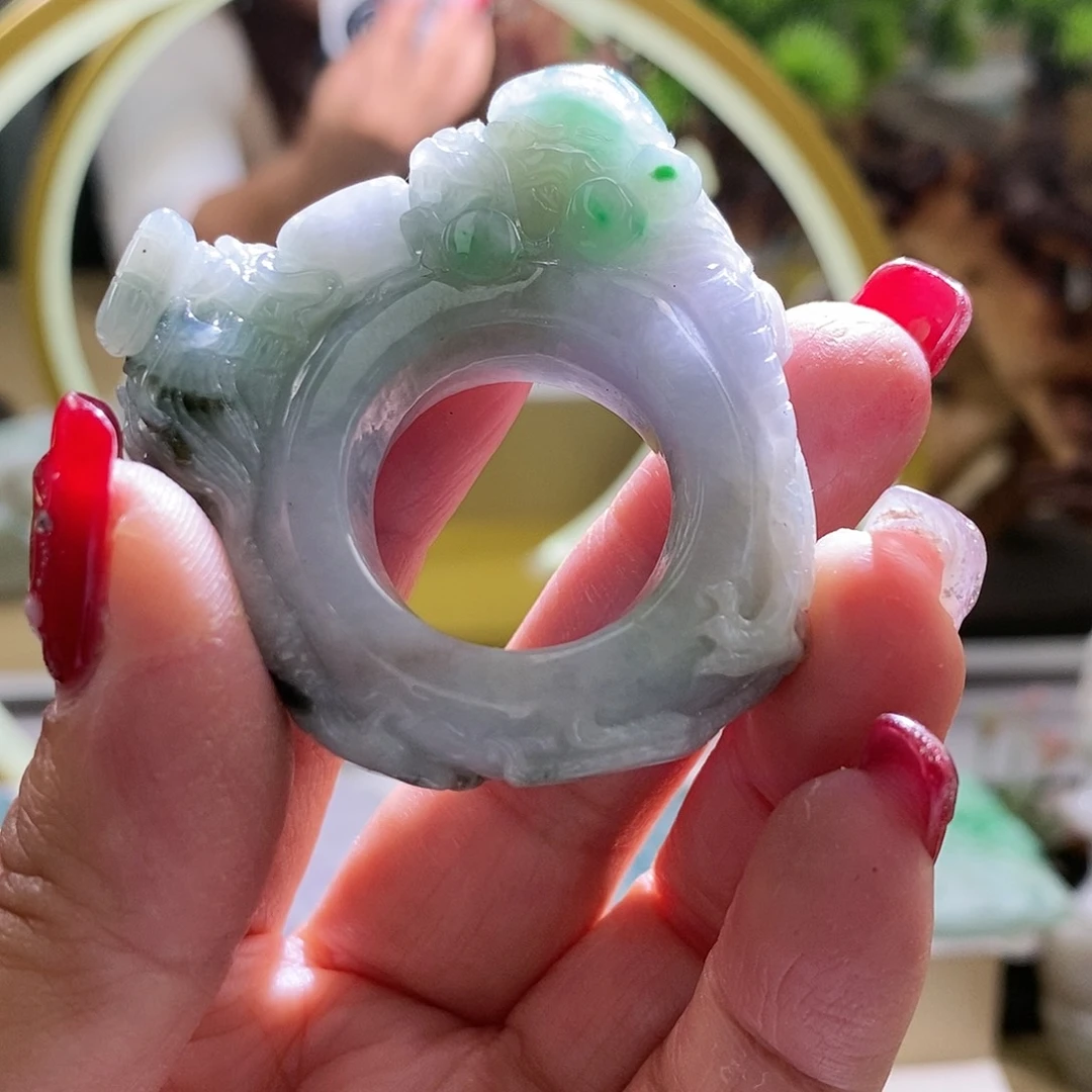 【闪购商品】翡翠颈饰未镶嵌21圈