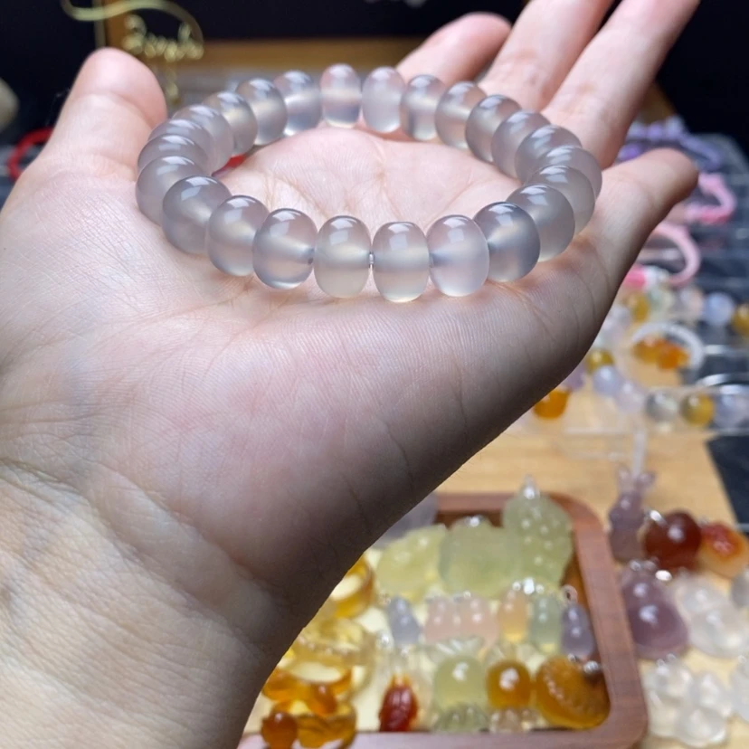 【闪购商品】玛瑙/玉髓手串未镶嵌果**仙