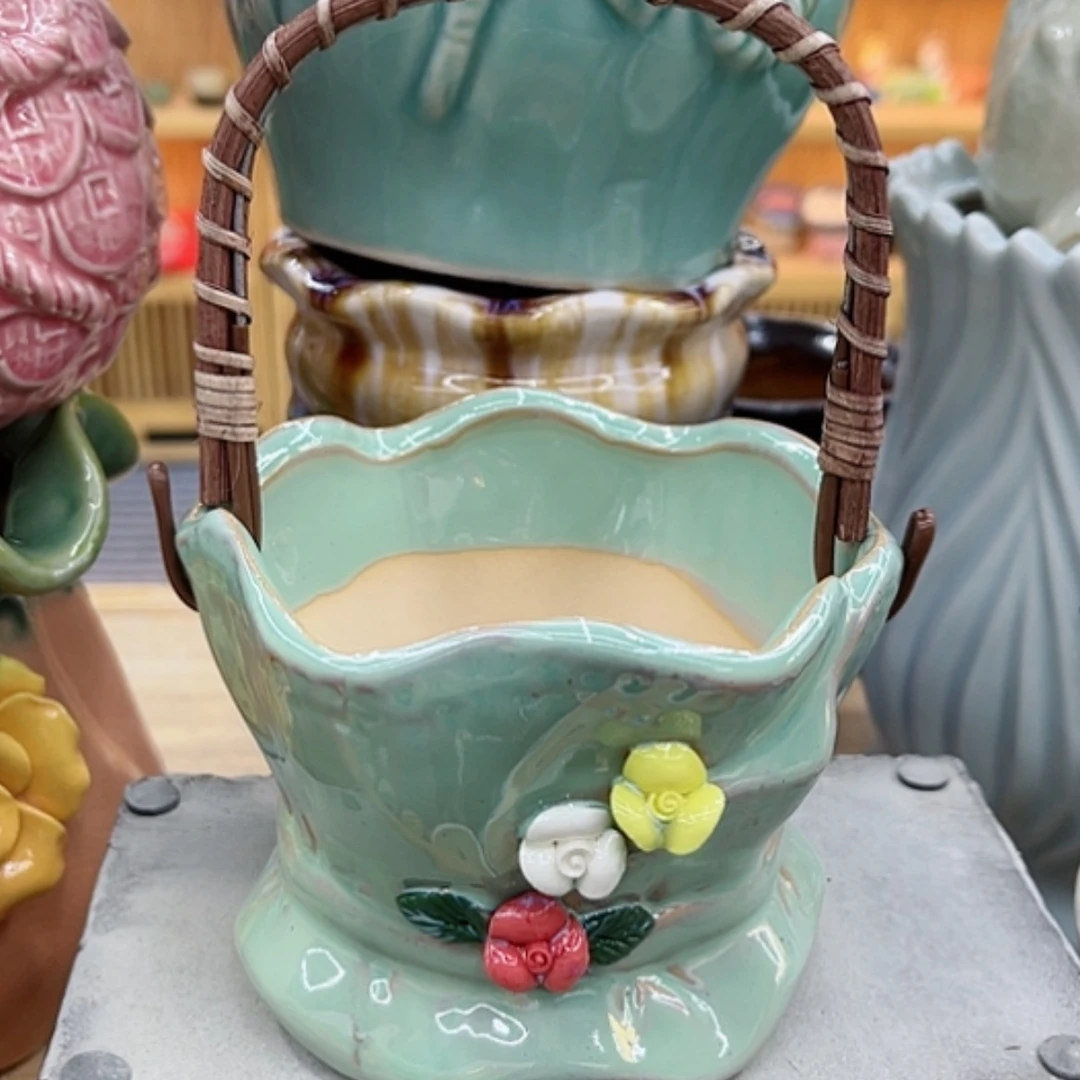 【闪购商品】陶瓷花盆