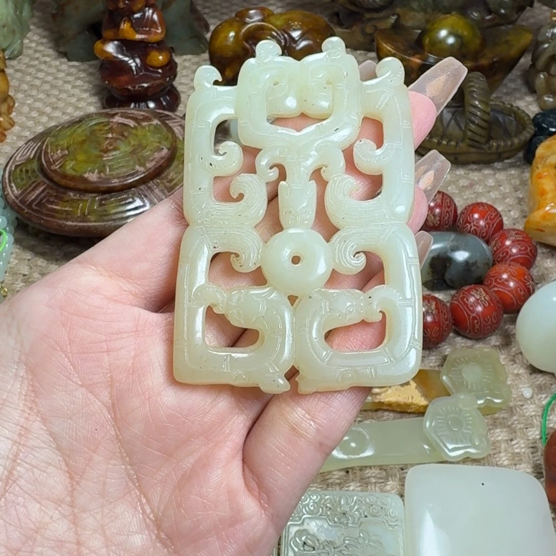 吊坠白玉菩提挂件