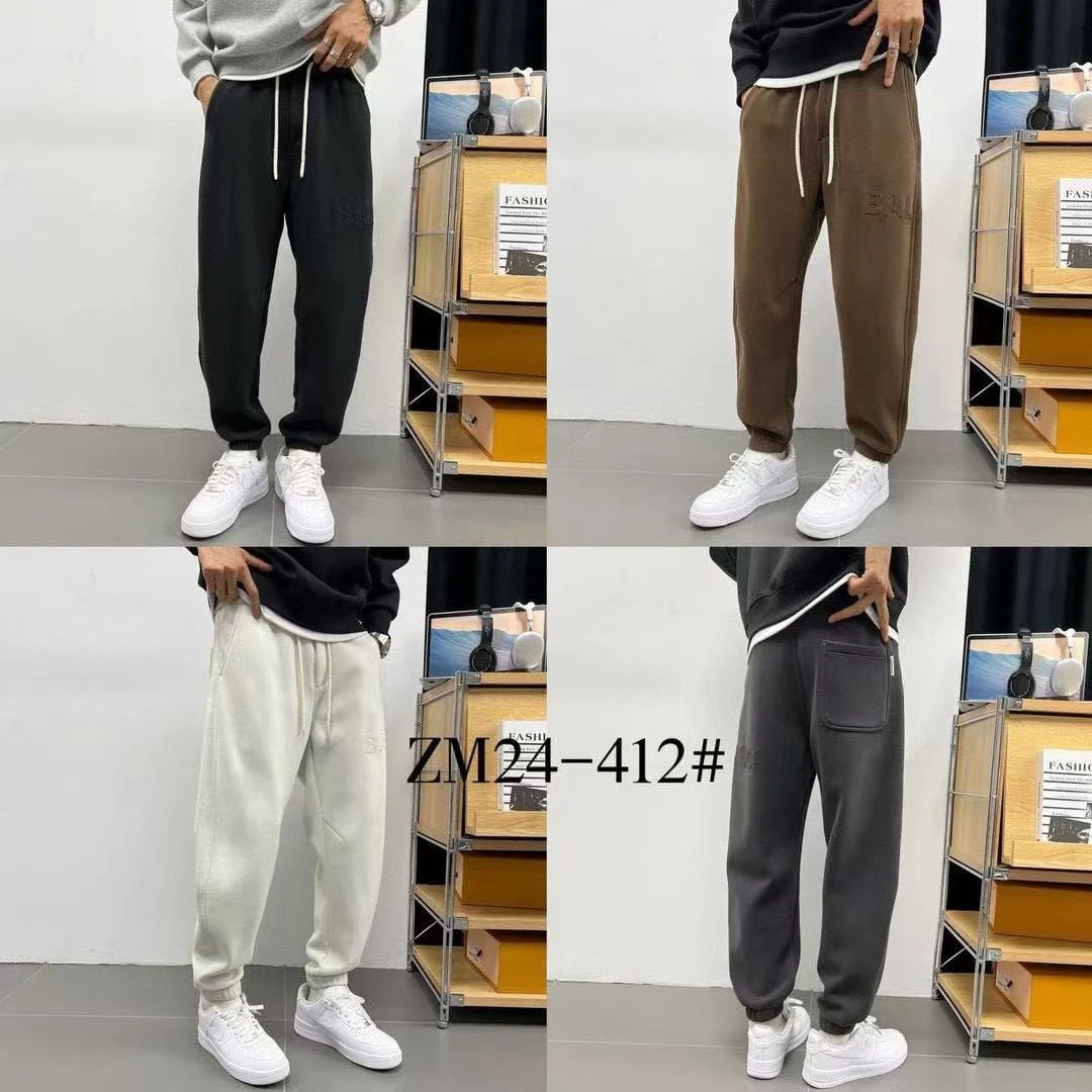 3-【加绒裤子B系列】-MF-412-广州UUS-潮牌私服休闲裤男女同款--