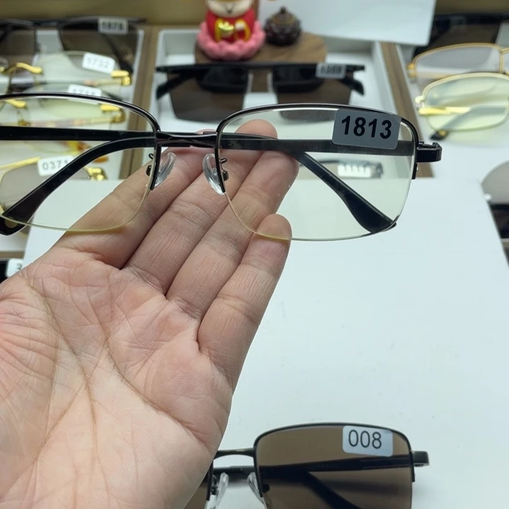 竹叶青半框眼镜 1813
