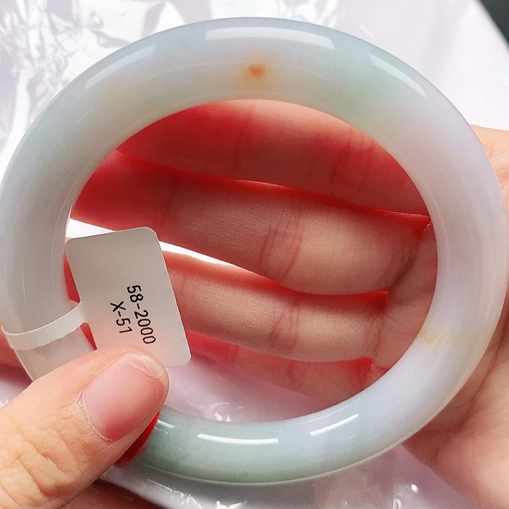 翡翠未镶嵌手镯天然缅甸a货翡翠