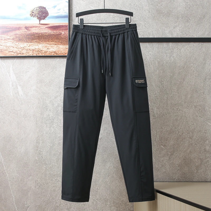 捡漏！品牌撤柜90白鸭绒工装羽绒裤男款外穿防风防水冬季保暖裤