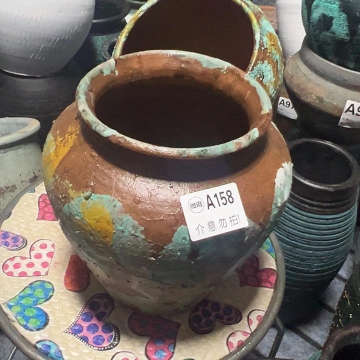 158瑕疵有孔高20口14