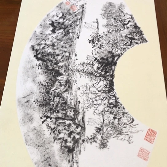 书法毛顺儿老师扇面作品