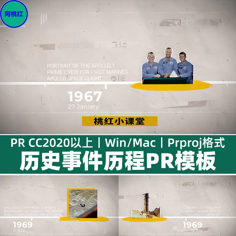 PR时间轴模板大事记总结历史事件时间排序年份列表PR模板