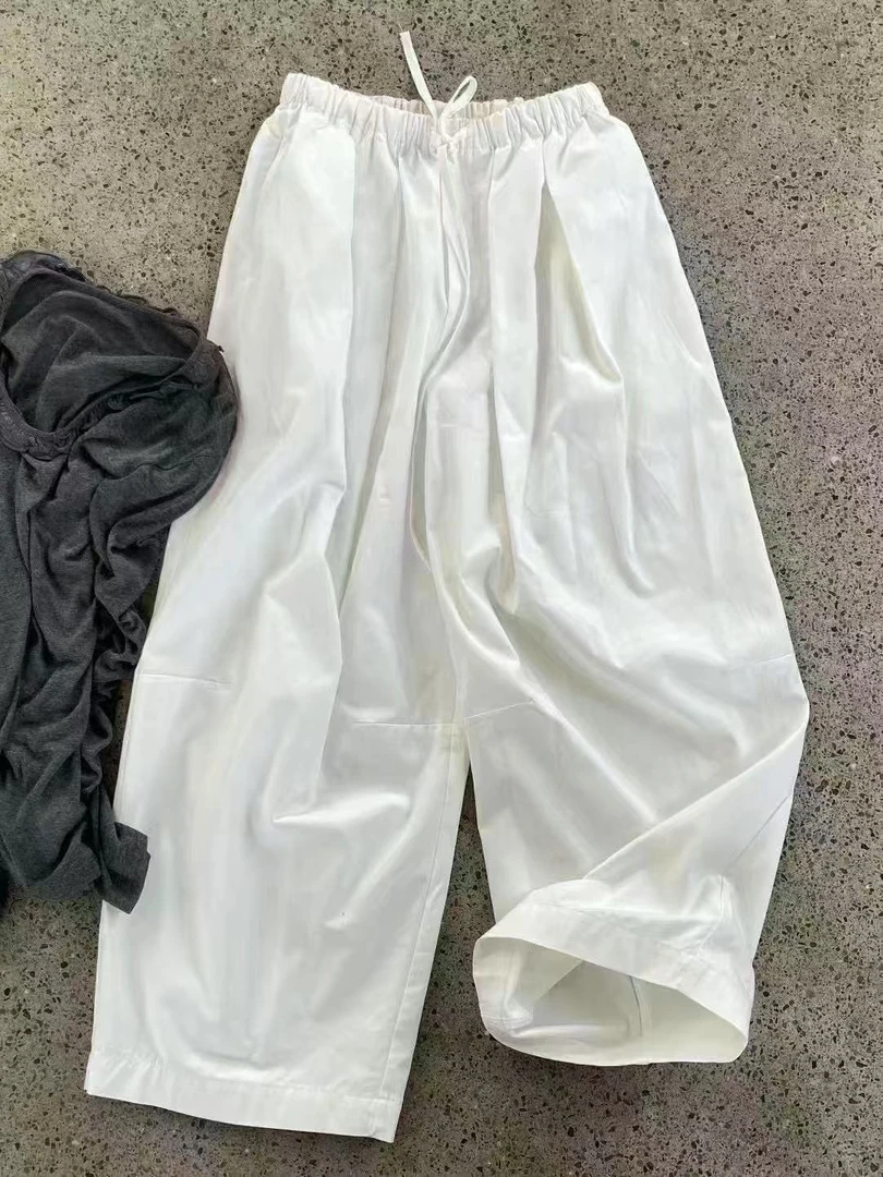 Coco“空气弯刀裤”松紧抽绳有调型