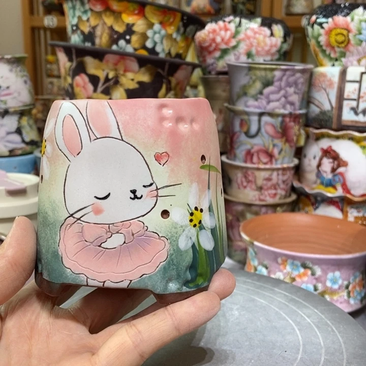 景德镇艺术手绘作品