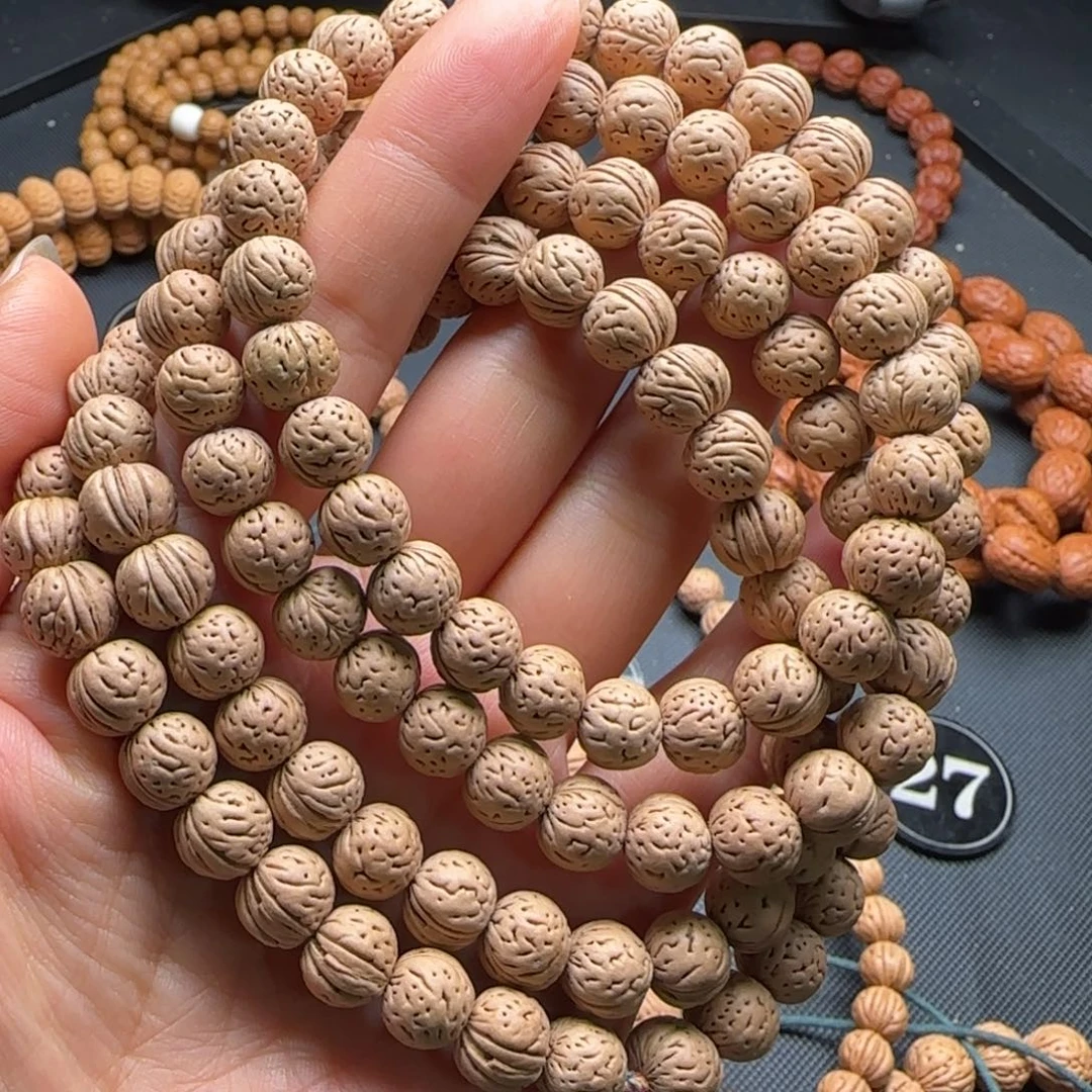 手串桃核桃核脖挂108