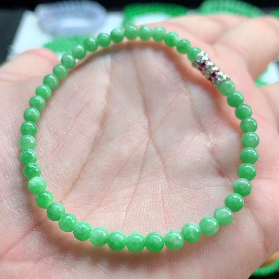 翡翠未镶嵌手链翡翠