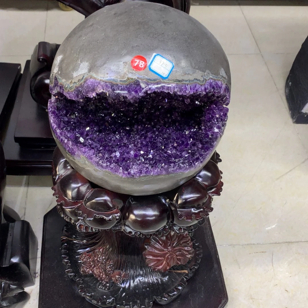 水晶摆件婷未镶嵌