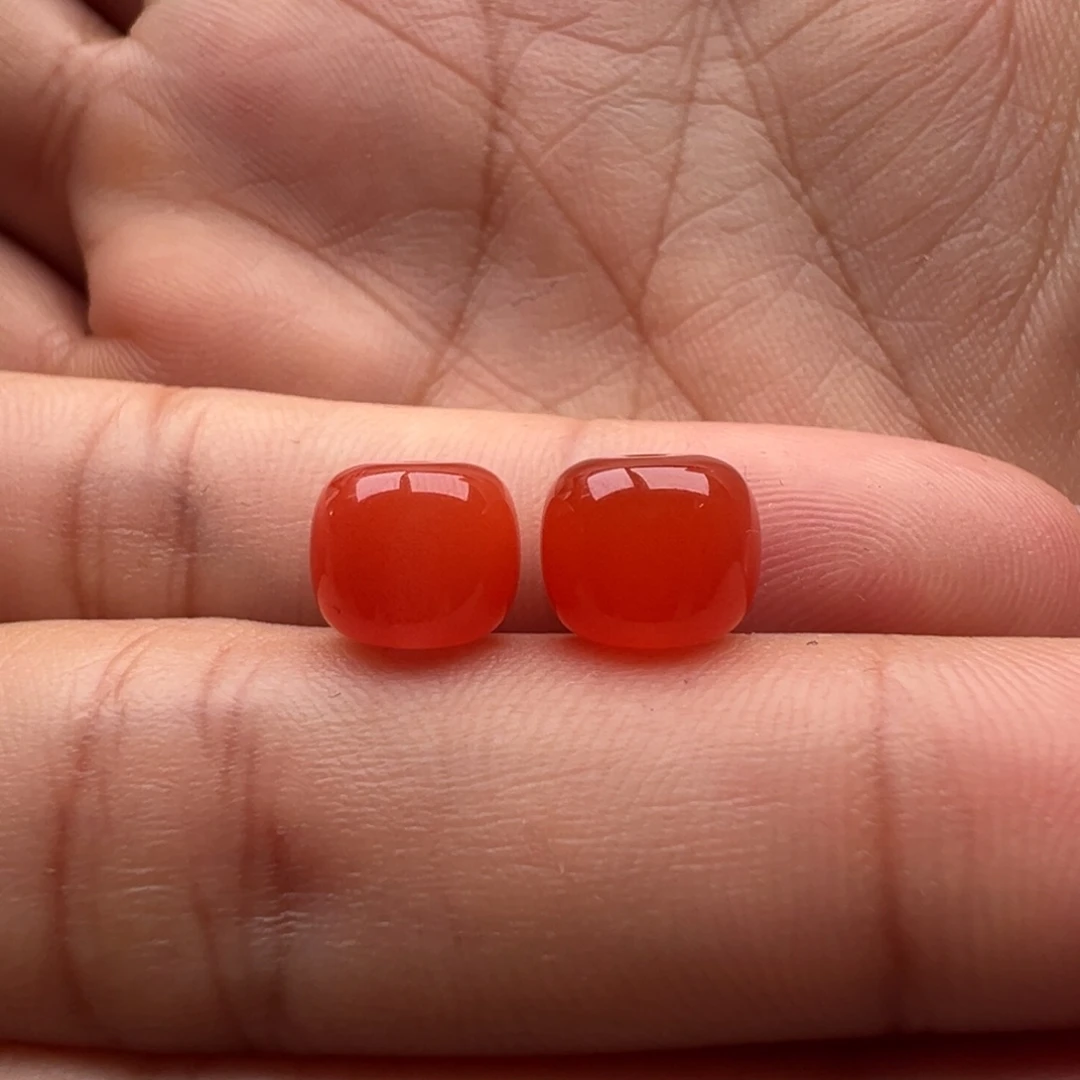 南红玛瑙未镶嵌老型8.3x7.1