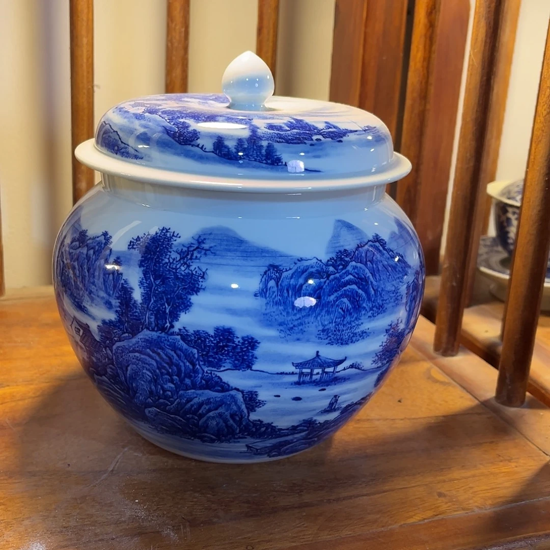 錡镇堂手工手工茶叶罐