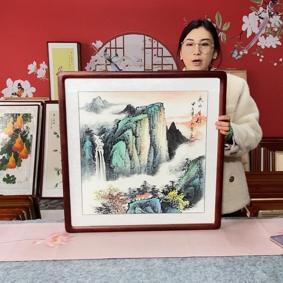 国画手写手绘62✖️62国画作品