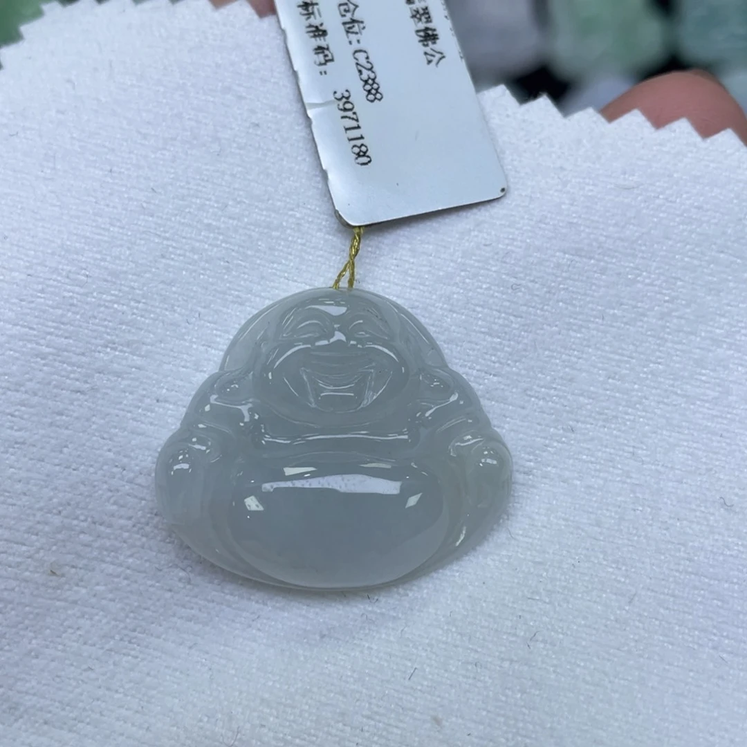 颈饰未镶嵌翡翠佛公