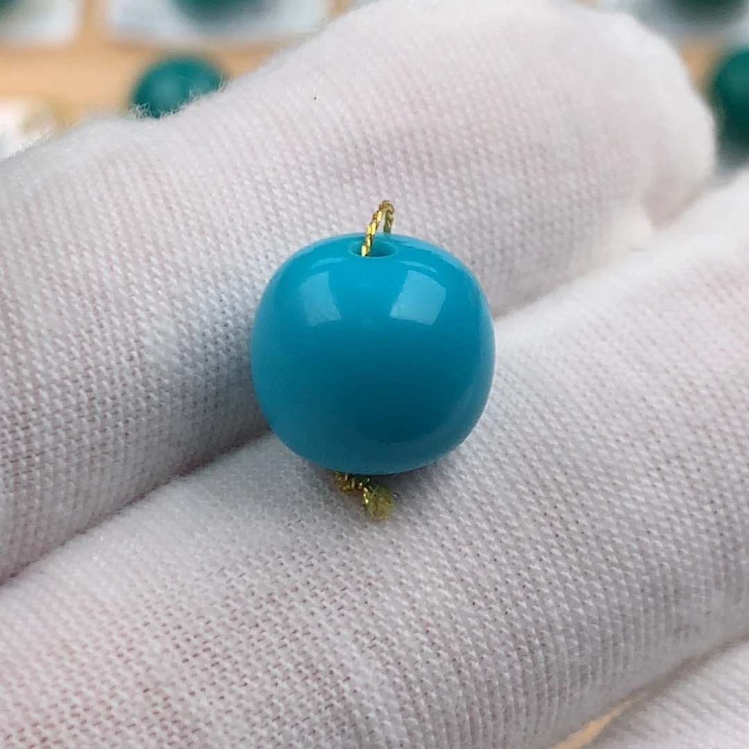 绿松石未镶嵌配饰老型10.8