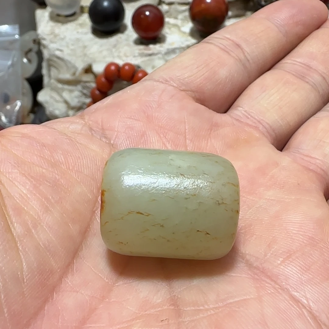 鳜***开陶珠子手串珠子手串