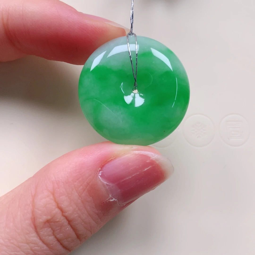 颈饰未镶嵌翡翠天然翡翠