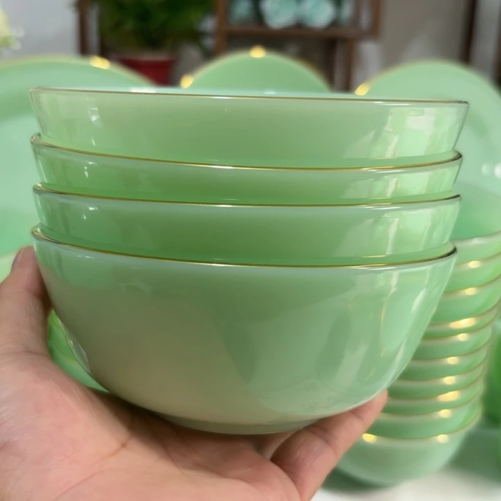 瓷景德镇陶瓷5.5寸4个