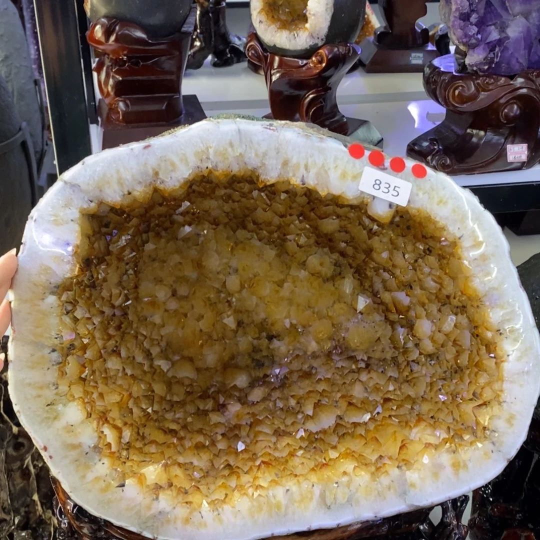 水晶摆件婷未镶嵌