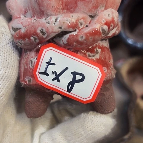 红陶粗陶花盆手工