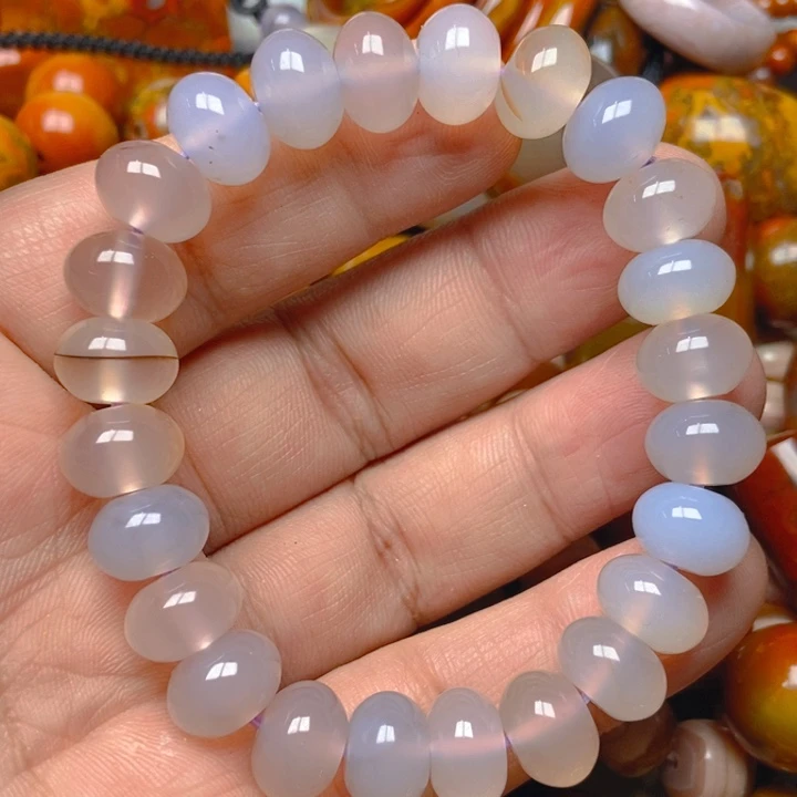 玛瑙/玉髓未镶嵌吊坠