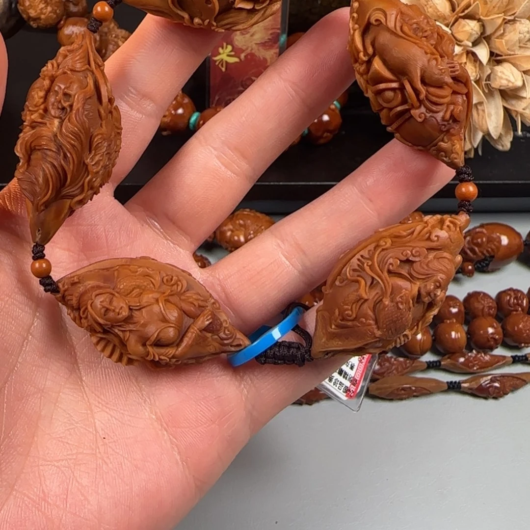 橄榄核手串/手链瑞林 23东北五仙