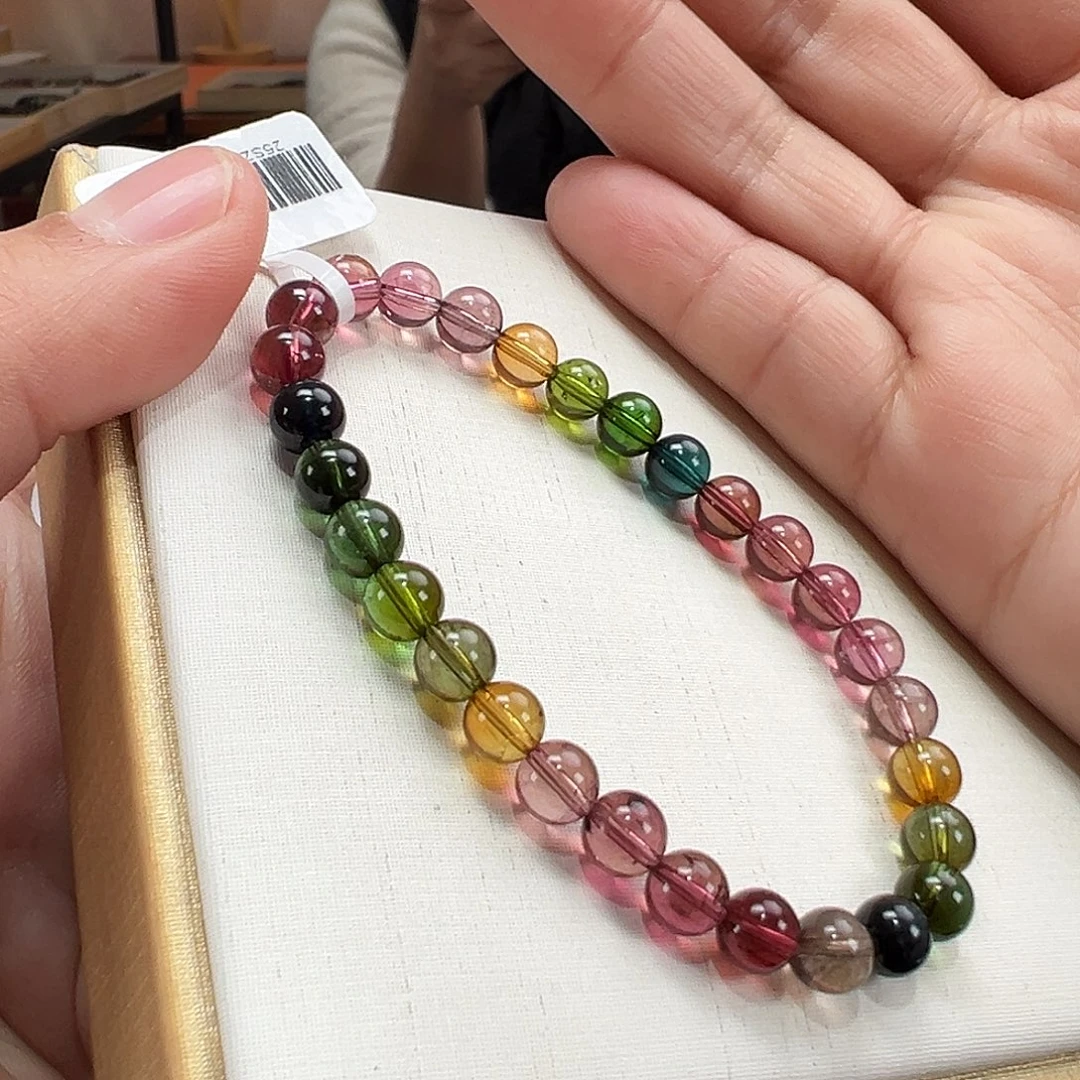 手串碧玺未镶嵌6mmmmmm