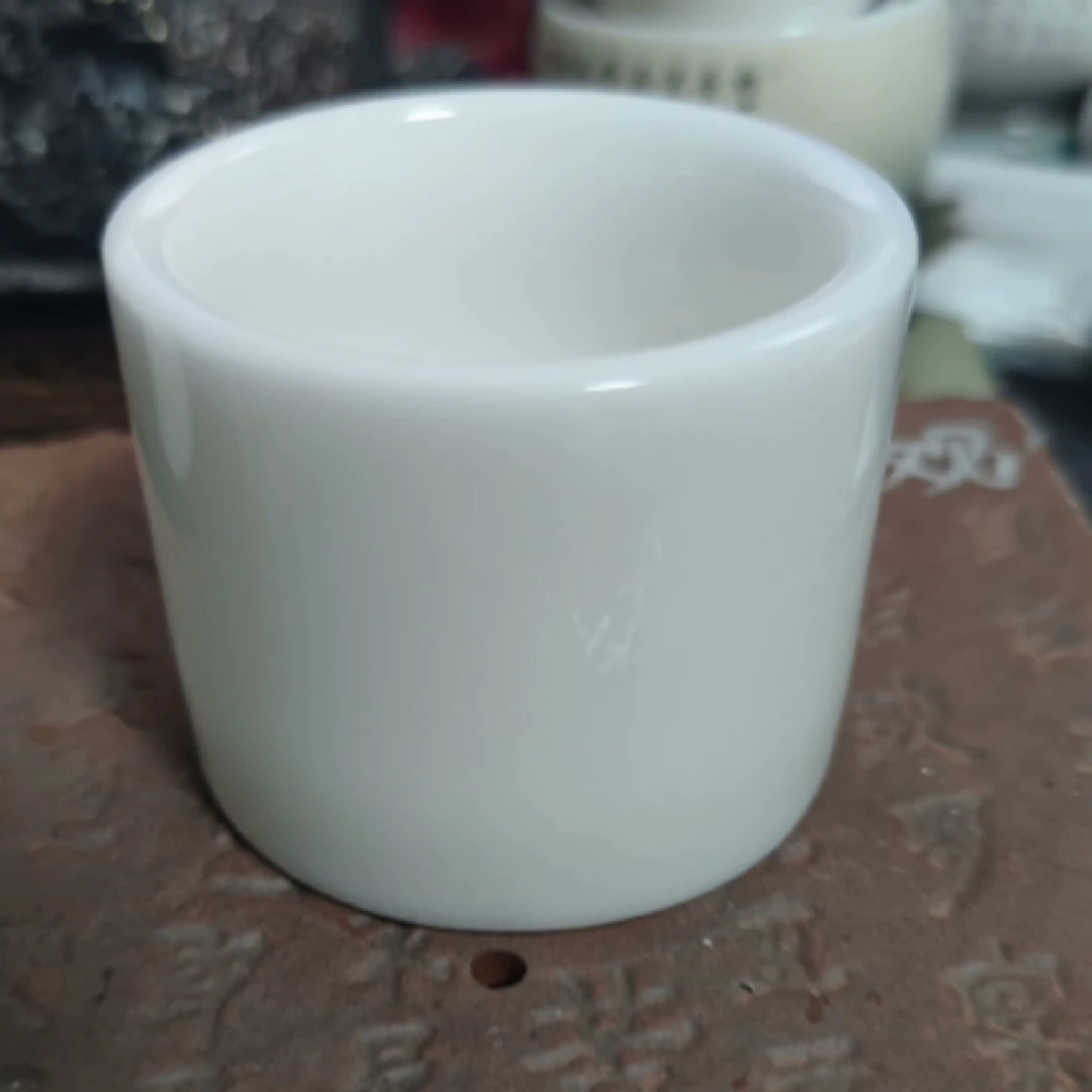 微瑕介意勿拍月亮之上高冰上釉扳指杯小主人杯月月同款