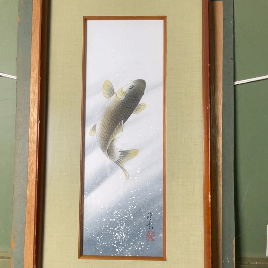 中古框画瑕疵不退不换