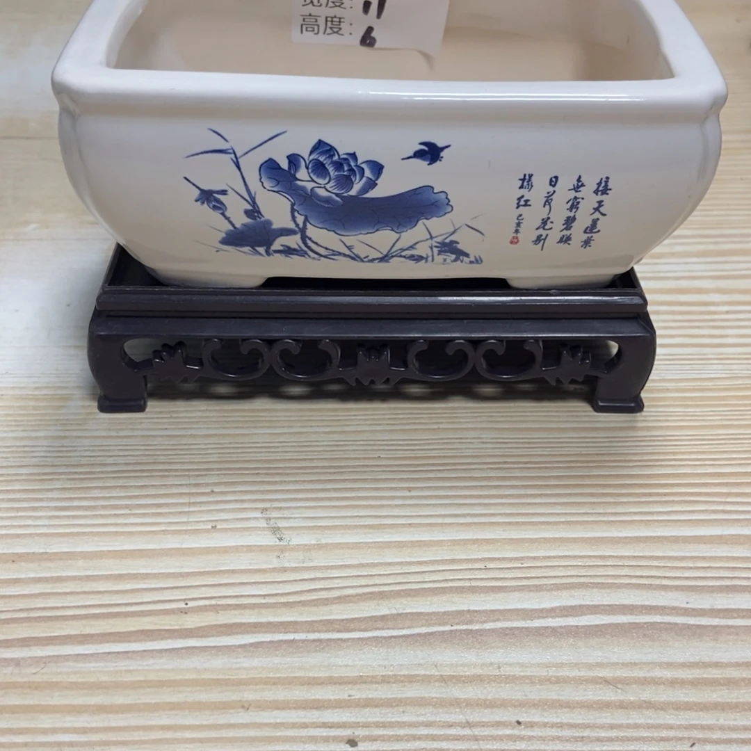 瓷片陶瓷花盆陶瓷艺术