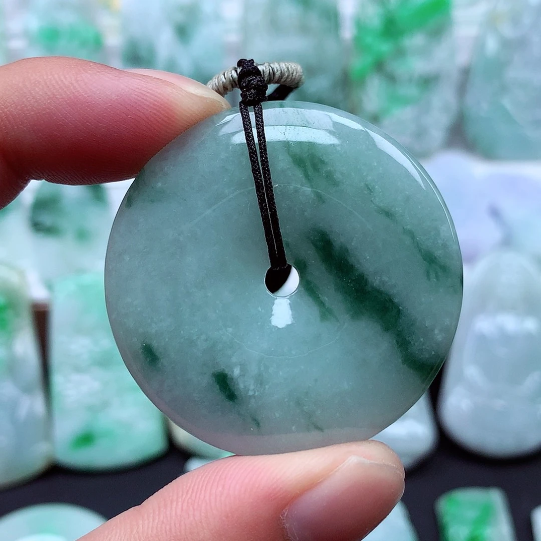 翡翠未镶嵌颈饰翡翠吊坠