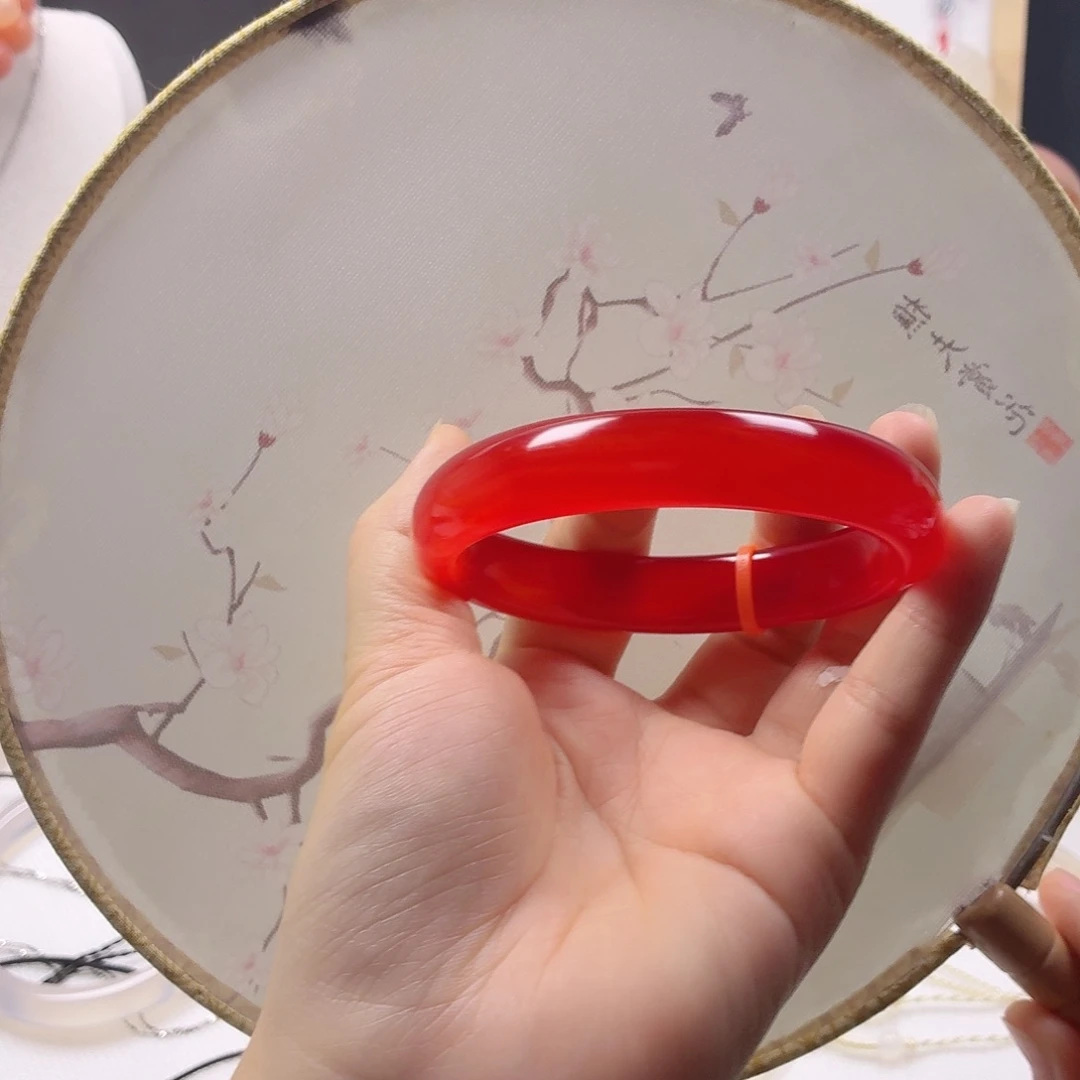 樱***恋手镯玛瑙/玉髓未镶嵌