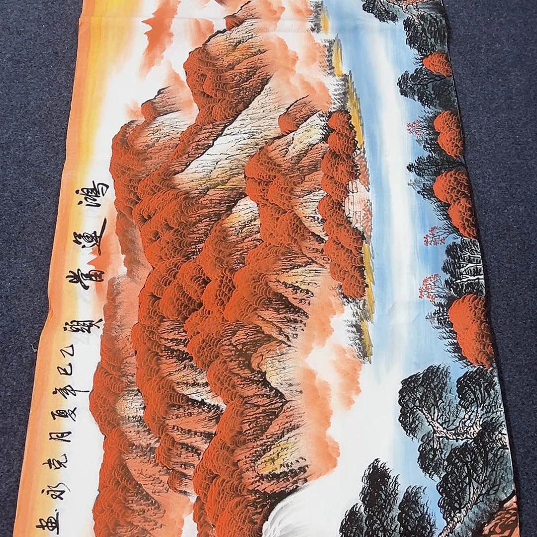 国画事事顺心如意万事如意