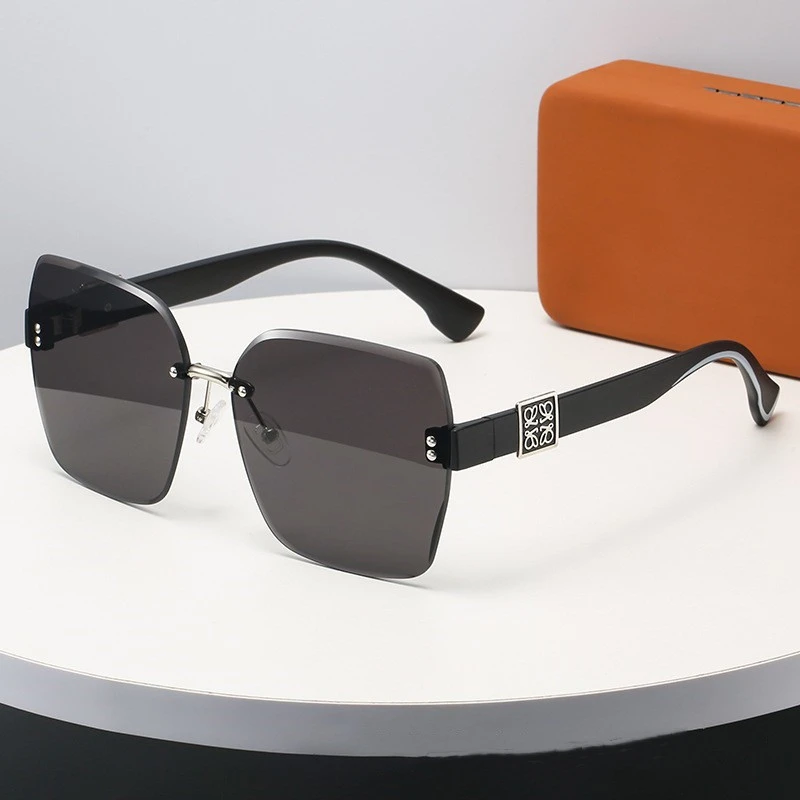 爆款墨镜高级感遮阳防紫外线太阳镜男女款脸大显小高档网红眼镜