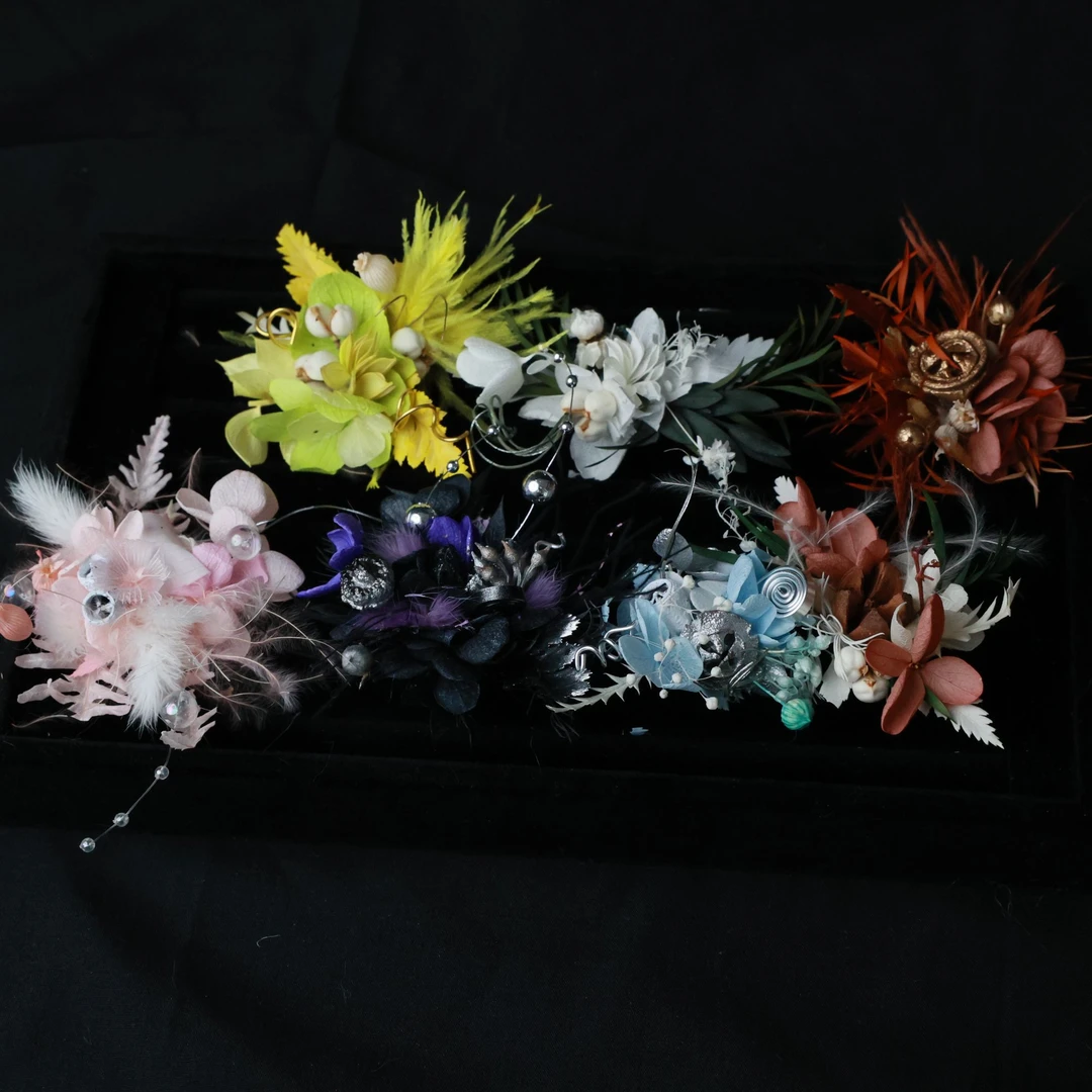 永生花戒指婚戒送女朋友爱人闺蜜浪漫森系戒指花情侣求婚订婚对戒