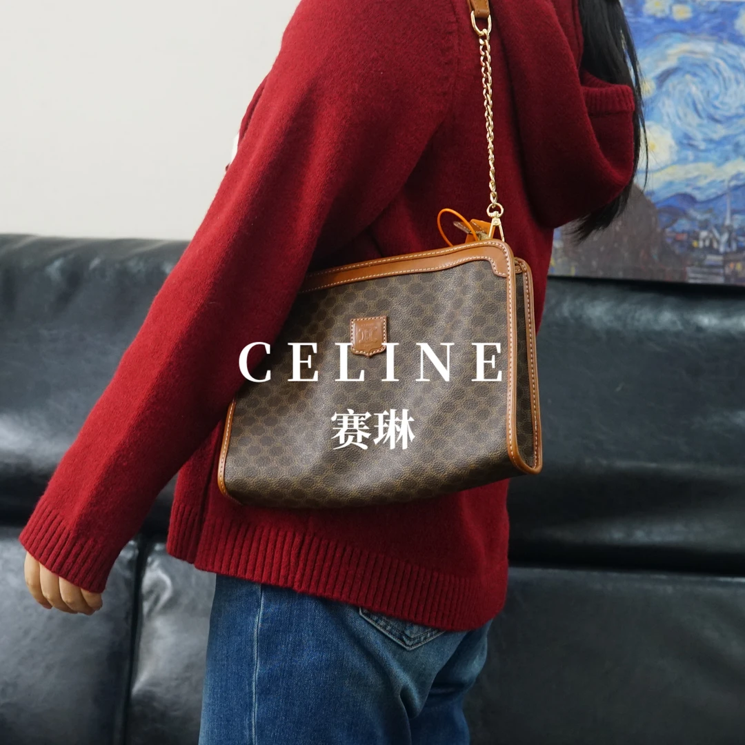 95新 Celine/思琳 老花单肩包/FYWJ12219276/9276