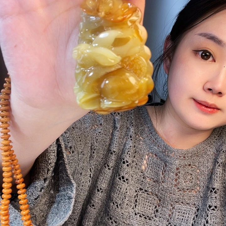 合金蛇纹石玉吊坠离*༃