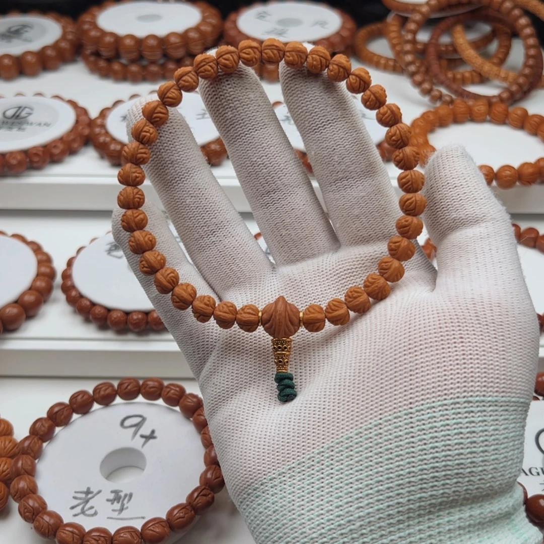 吊坠桃核桃核手串