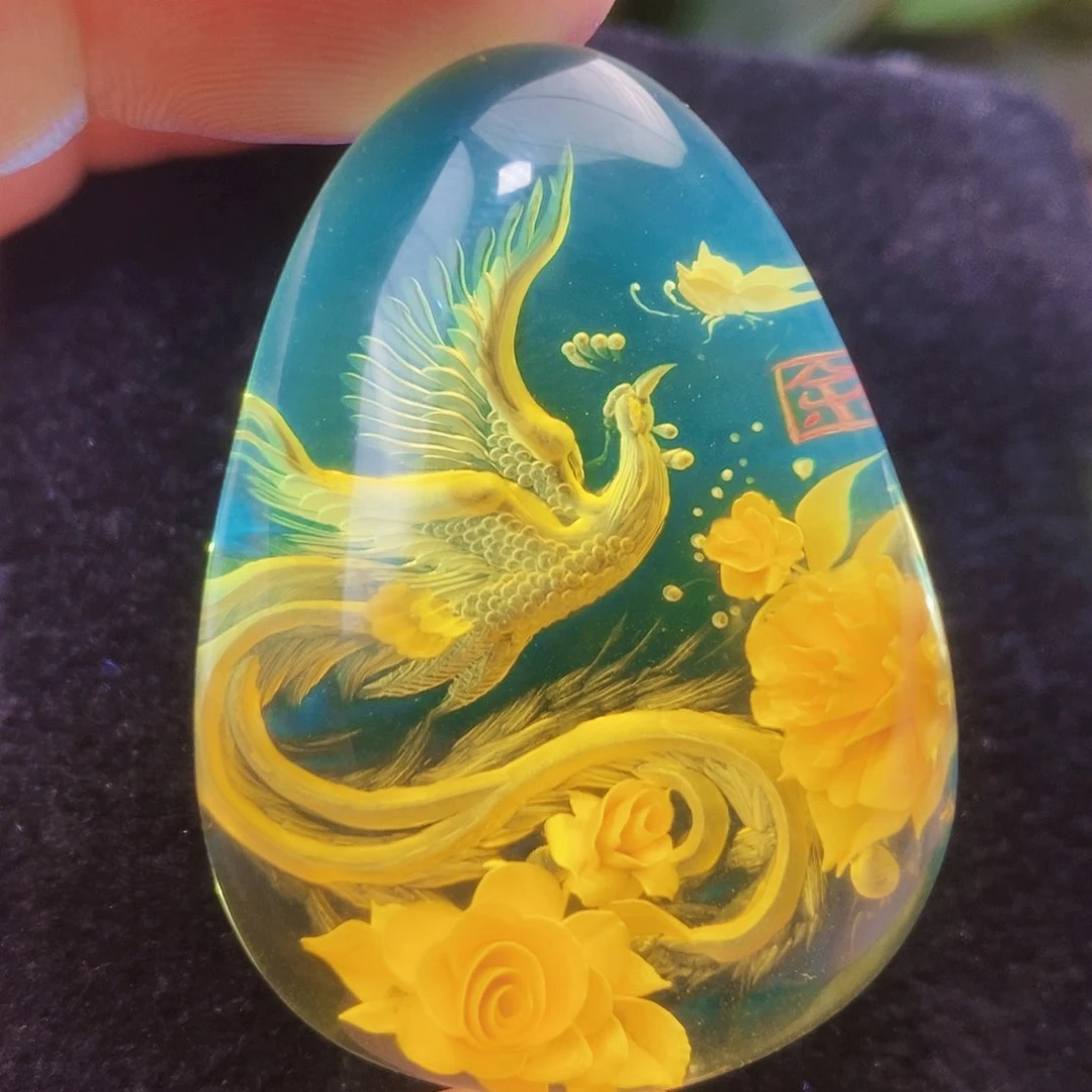 【闪购商品】金珀吊坠(不含链)未镶嵌