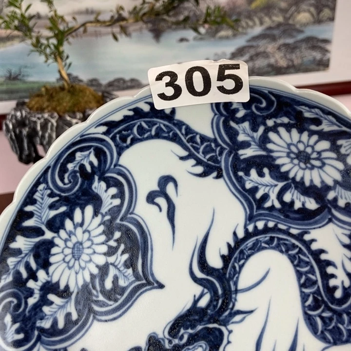 寻***月瓷片手工手绘手工制作