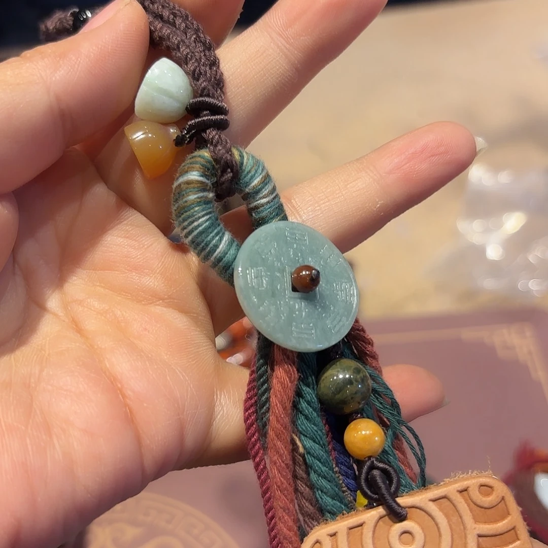 翡翠未镶嵌颈饰原创