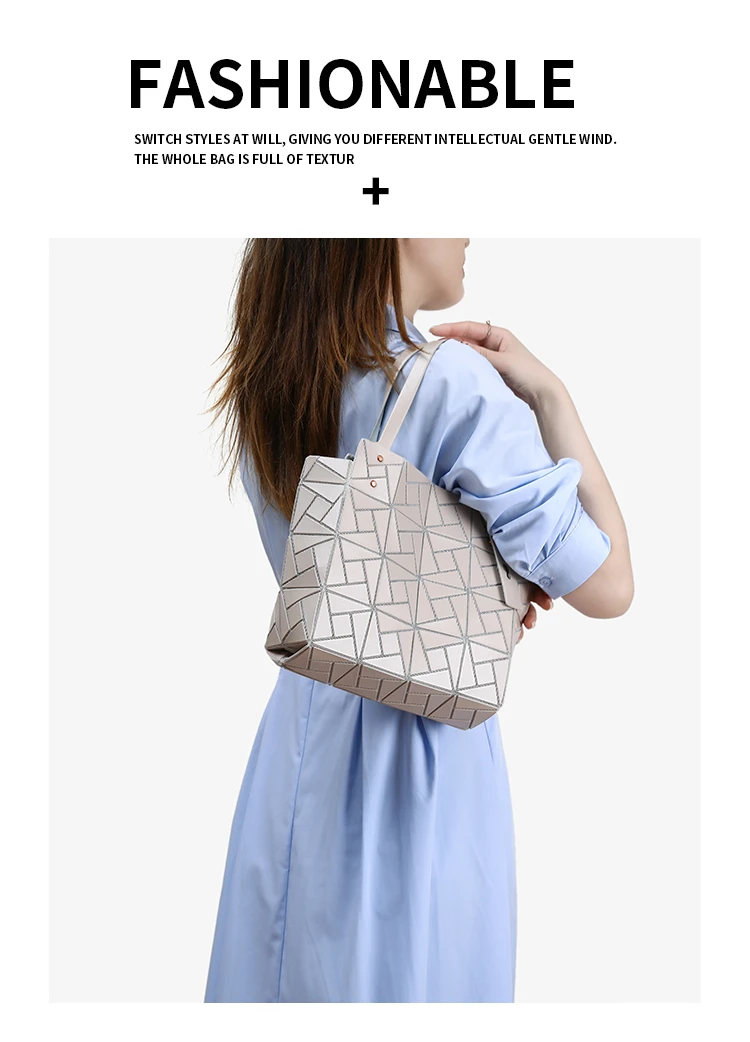 【港澳免税店】2025新款时尚轻奢几何菱格彩钉mimi风车手提钻石女包