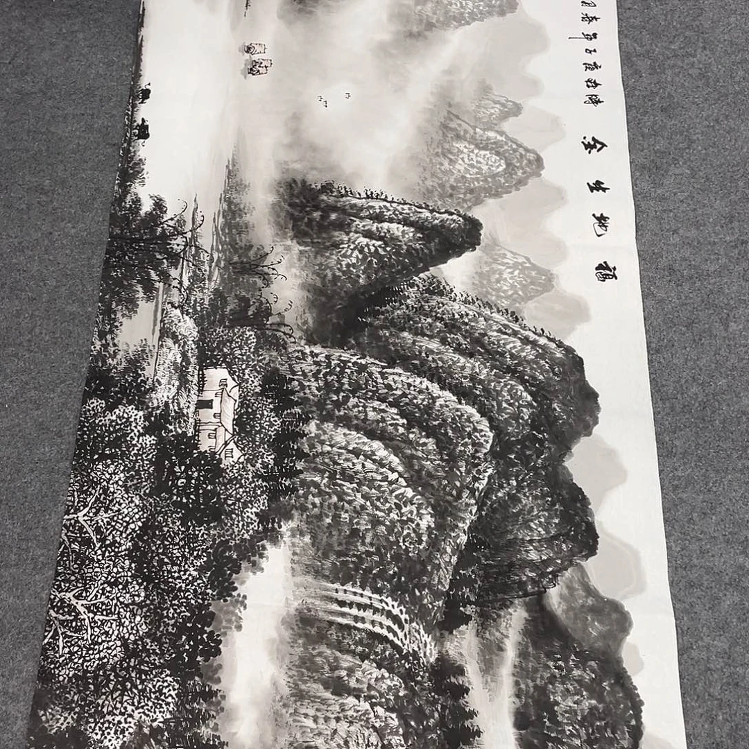 国画今天早上作品展示