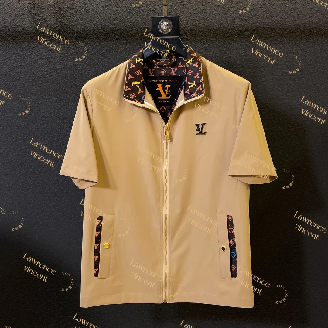 Lawrence Vincent 冰感短袖防晒衣夏季外穿男女款薄衬衫CY002