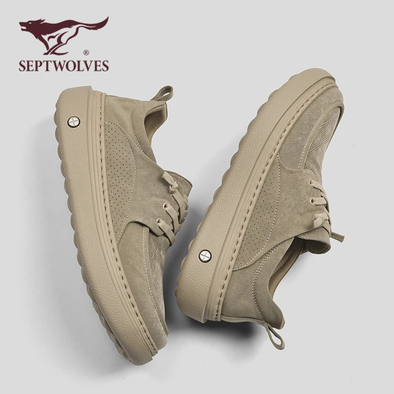 七匹狼男鞋爆款2025新款冬季轻薄透气布鞋男士软底休闲一脚蹬板鞋