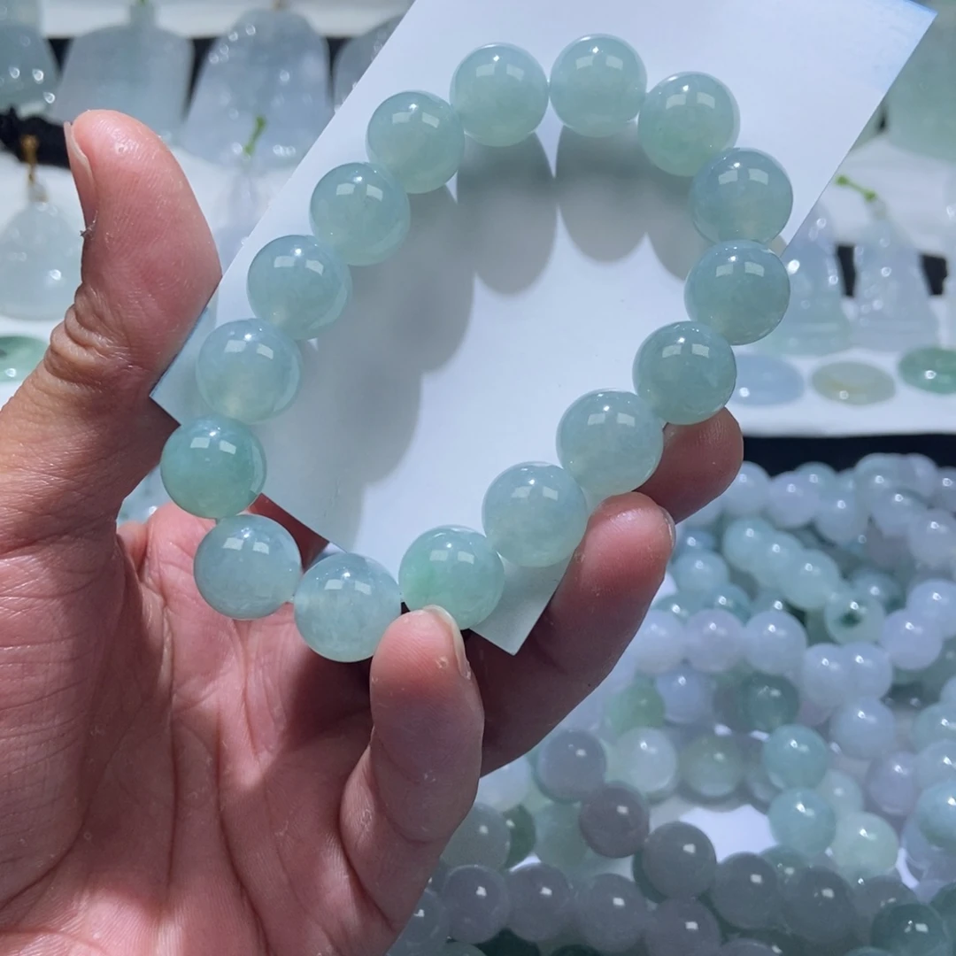 定制翡翠未镶嵌卡12.7