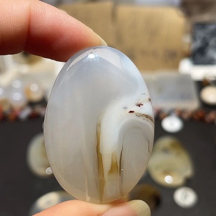 玛瑙/玉髓未镶嵌吊坠(不含链)